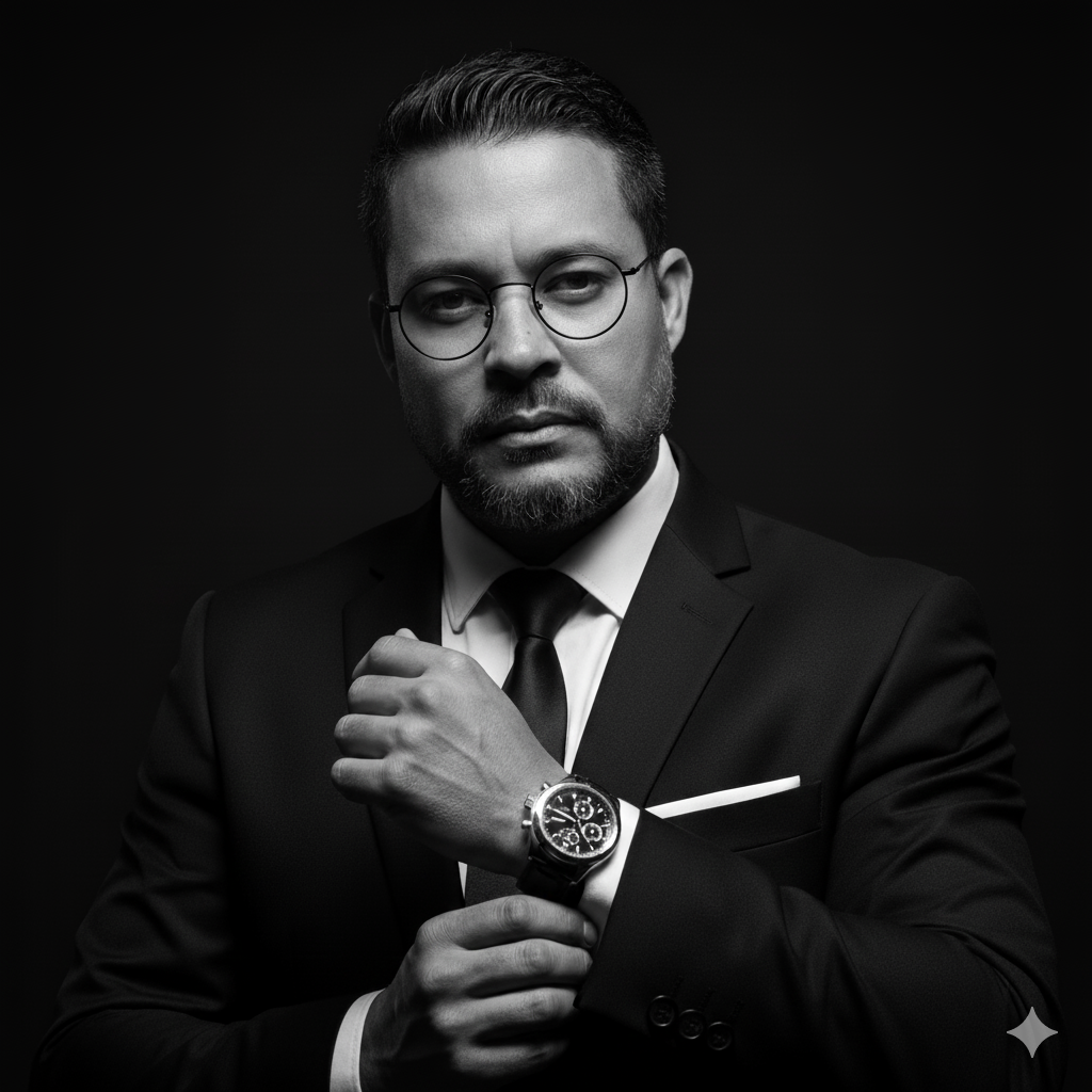 Foto de corbata negra