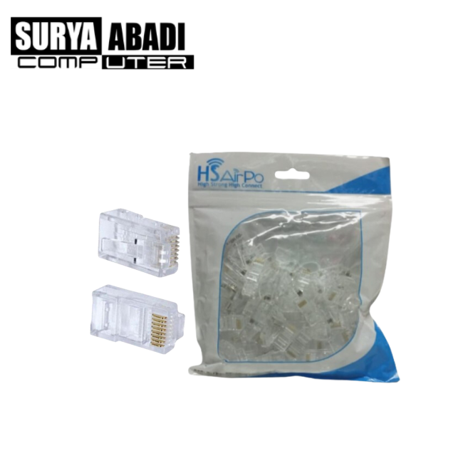 KONEKTOR RJ45 HS AIRPRO CAT 6