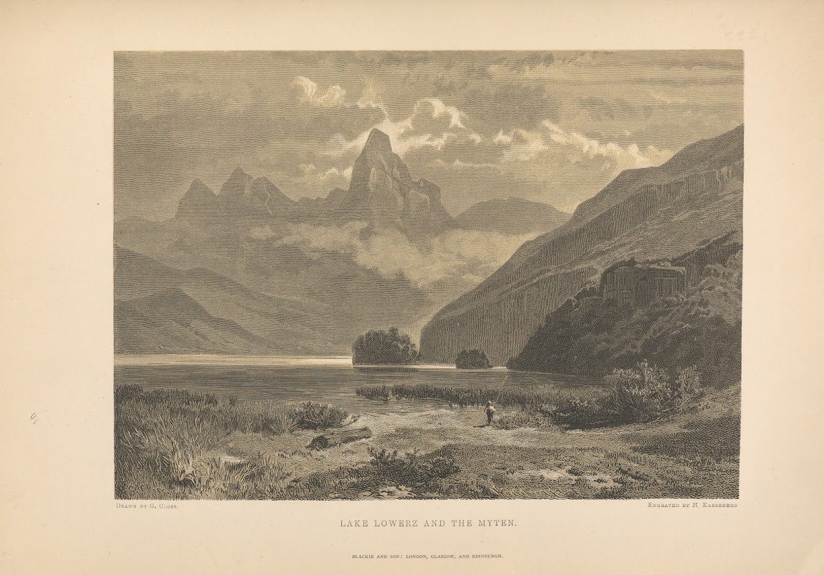 G Closs  Lake Lowerz and the Myten 1881