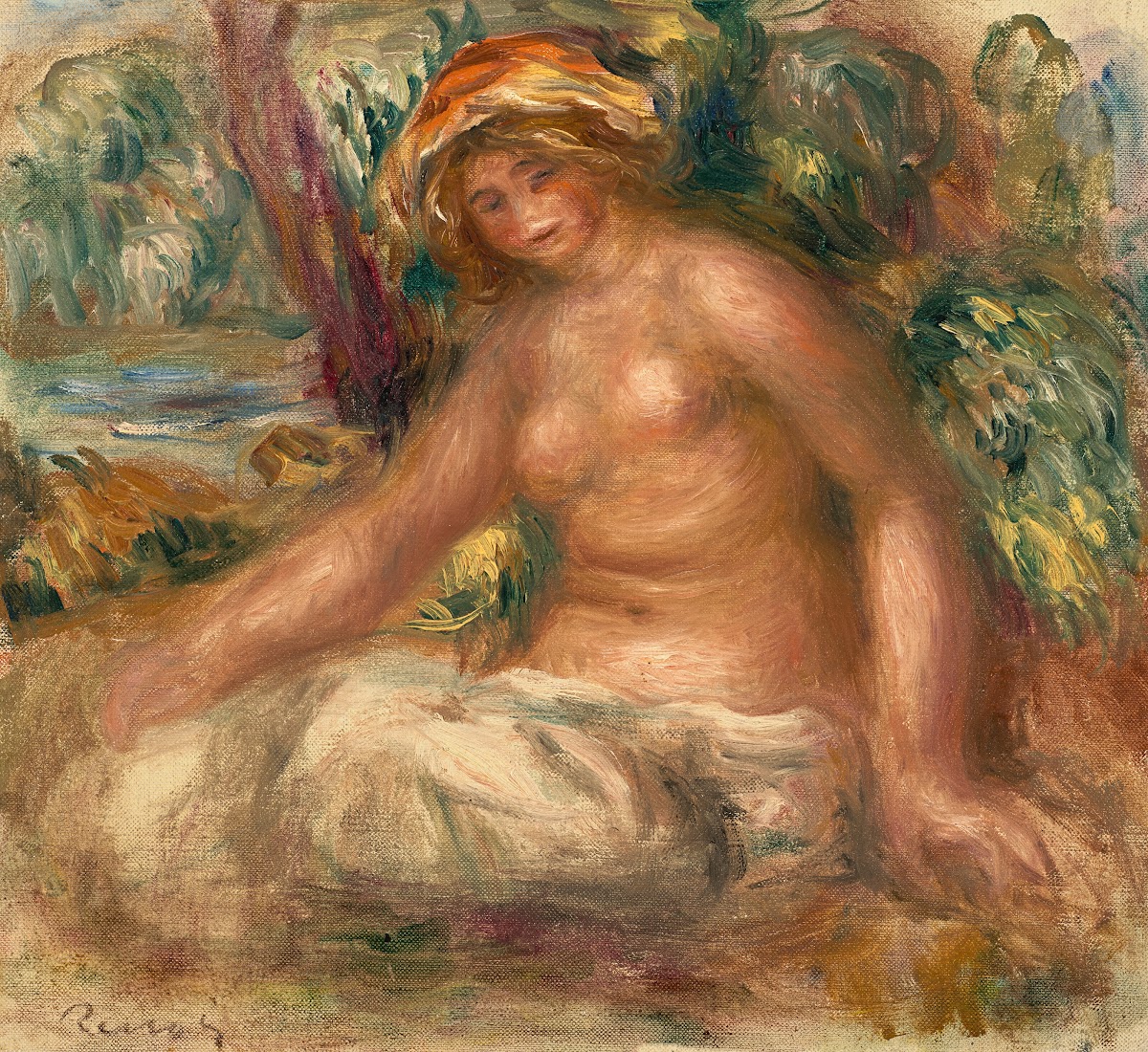 Nu assis circa 1900 1902
