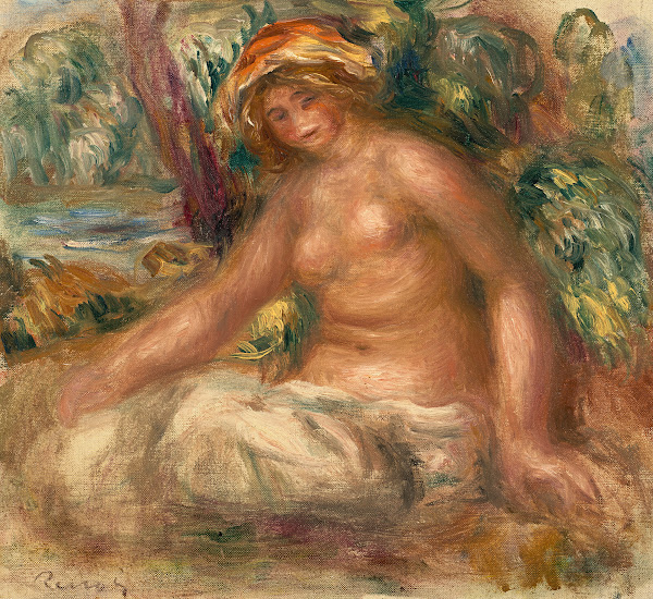 Nu assis circa 1900 1902