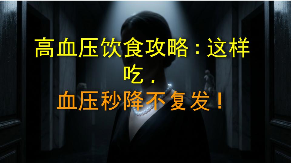 高血压饮食攻略：这样吃，血压秒降不复发！