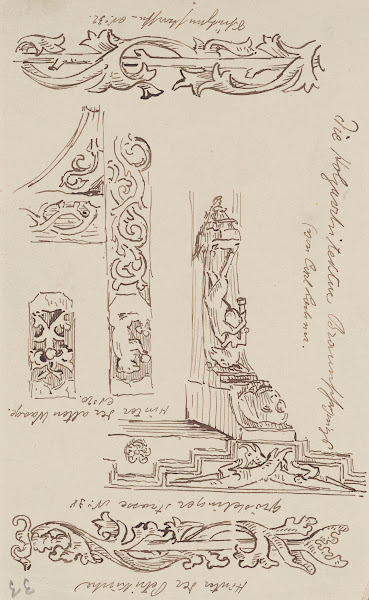 Copies of decorative motifs from wooden architecture 1887