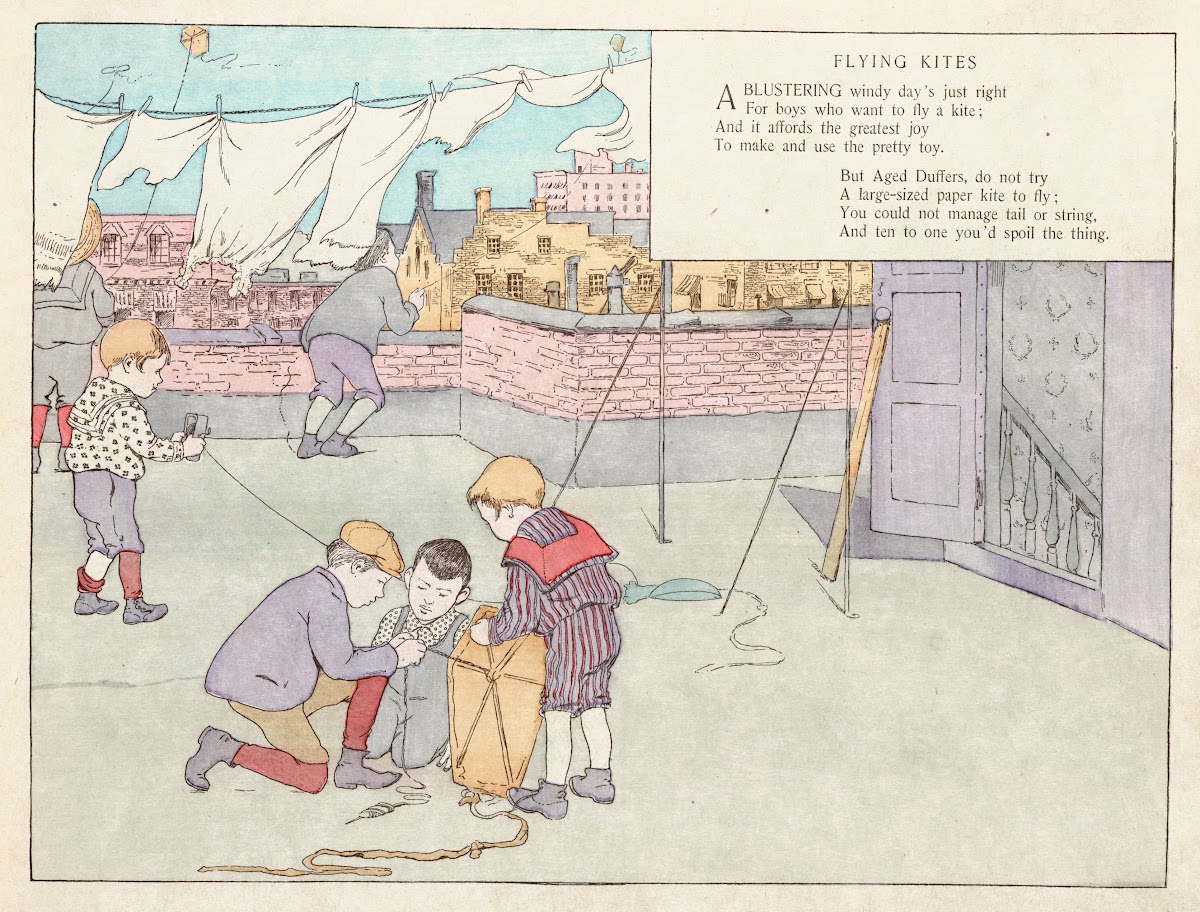 Flying Kites 1902