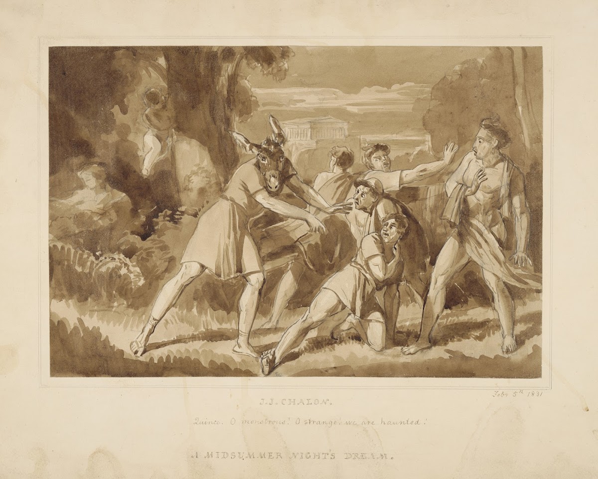 A midsummer nights dream Quince O monstrous 1831