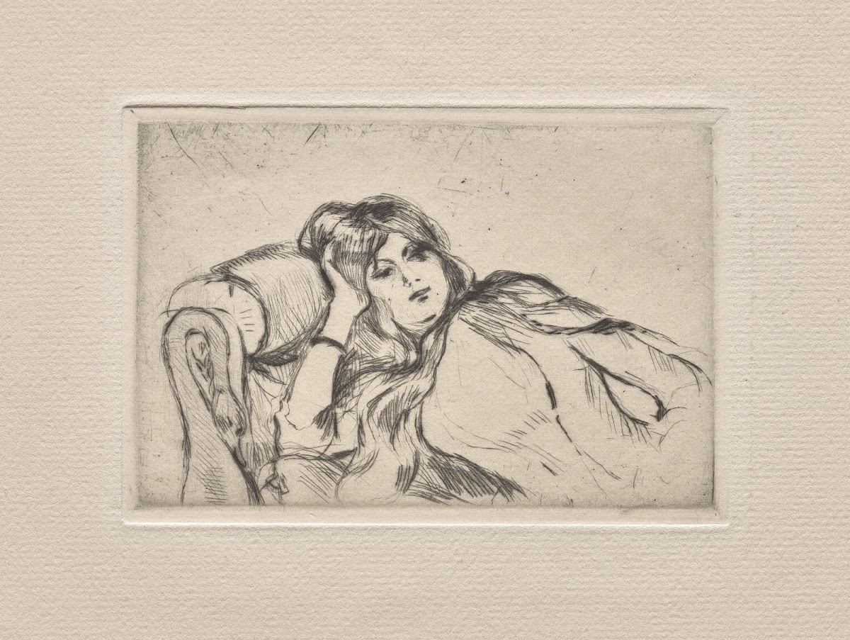 Young Woman at Rest 1889