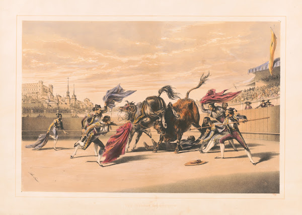 The picador dismounted 1860 1870