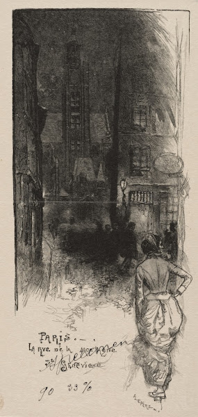 Rue de la Montagne St Geneviève 1886