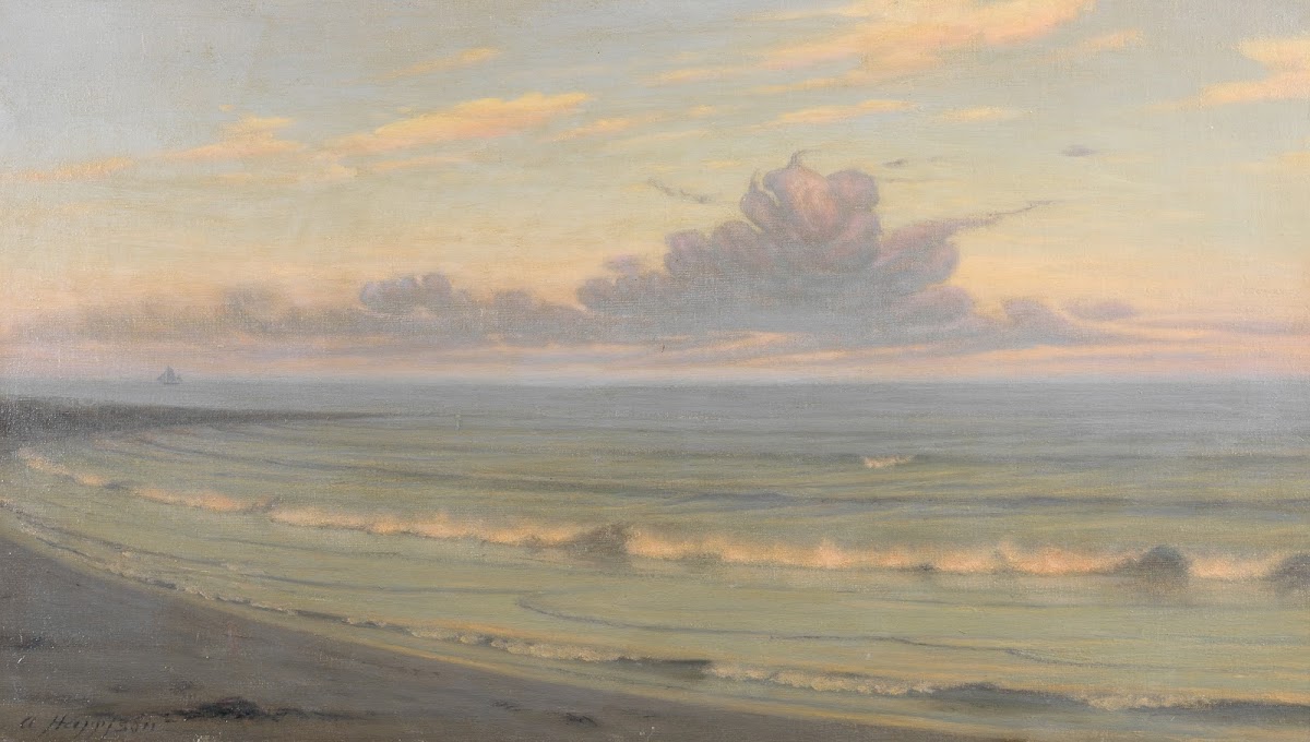 Beach at sunset
