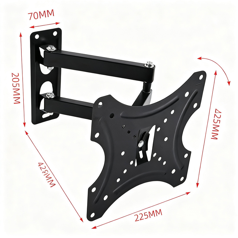 TV wall mount, swivel and tilt