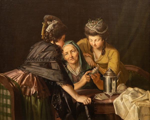 Hos spågumman 1783