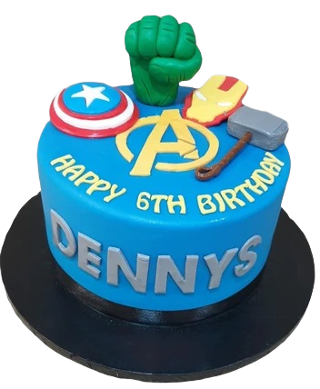 Avengers Birthday Cake CB-NC403