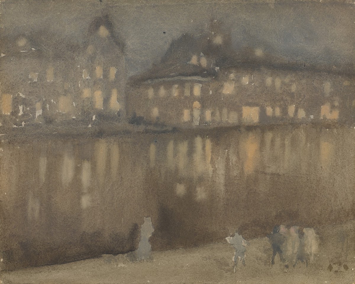 Grand Canal Amsterdam Nocturne 1882