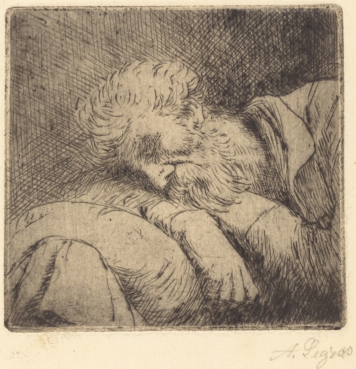 Sleeping Beggar Mendiant endormi