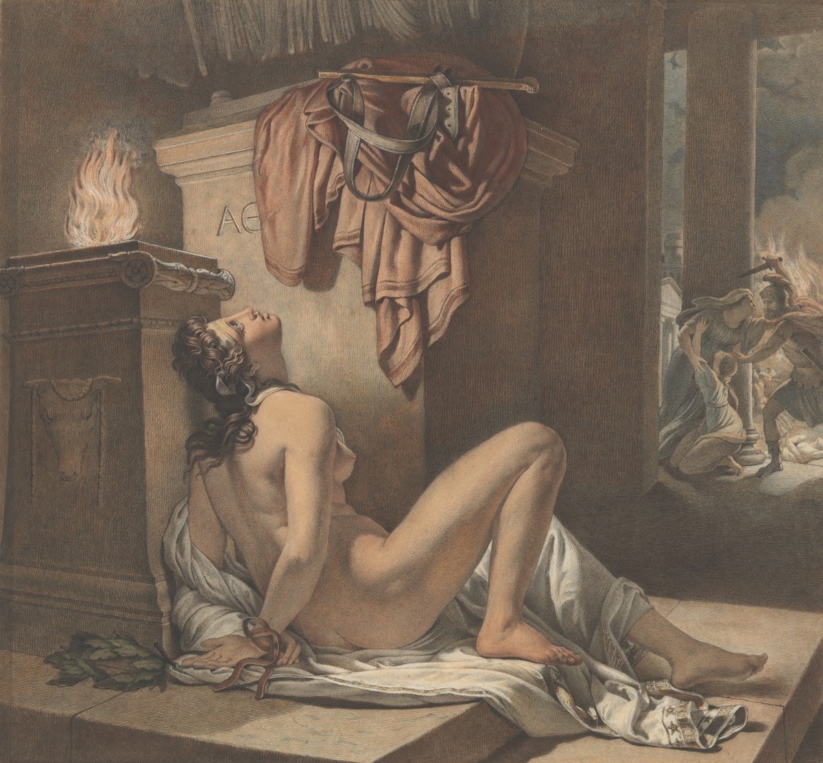 Cassandra Imploring Athena for Revenge Against Ajax 17951838