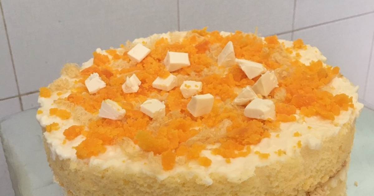 Bánh bông lan trứng muối phô mai
