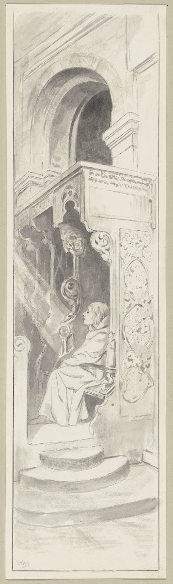 Diether back in the monastery ca 1884