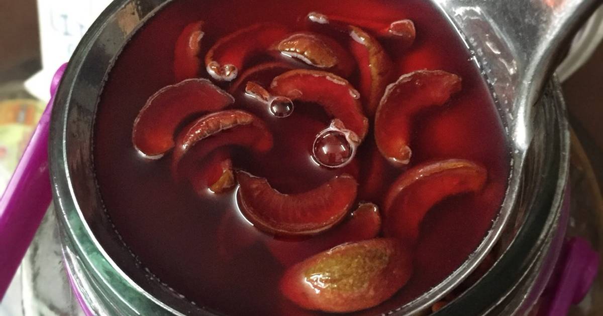Mận ngâm đường