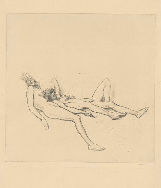 Deux modèles nus 1902