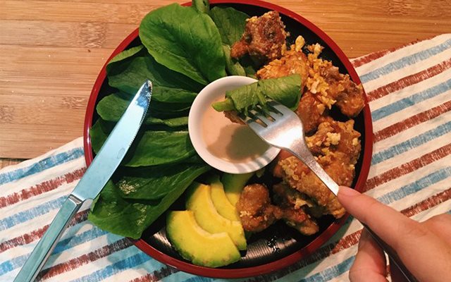 Gà Chiên Trứng Muối