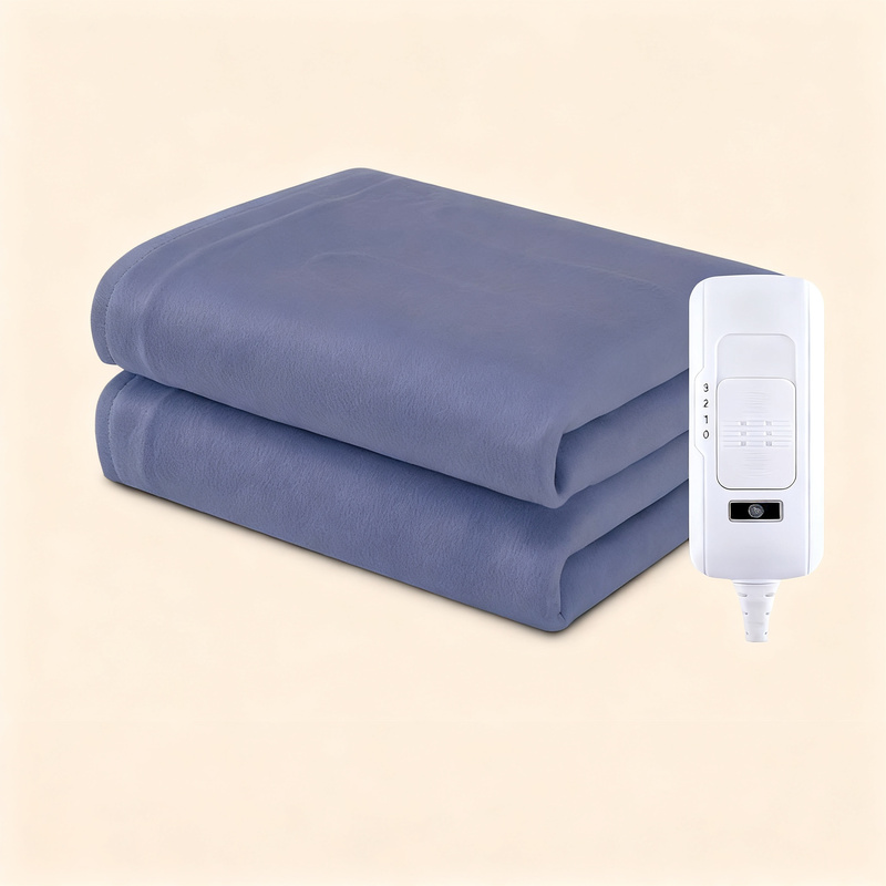 Electric heated blanket, polyester, multiple sizes