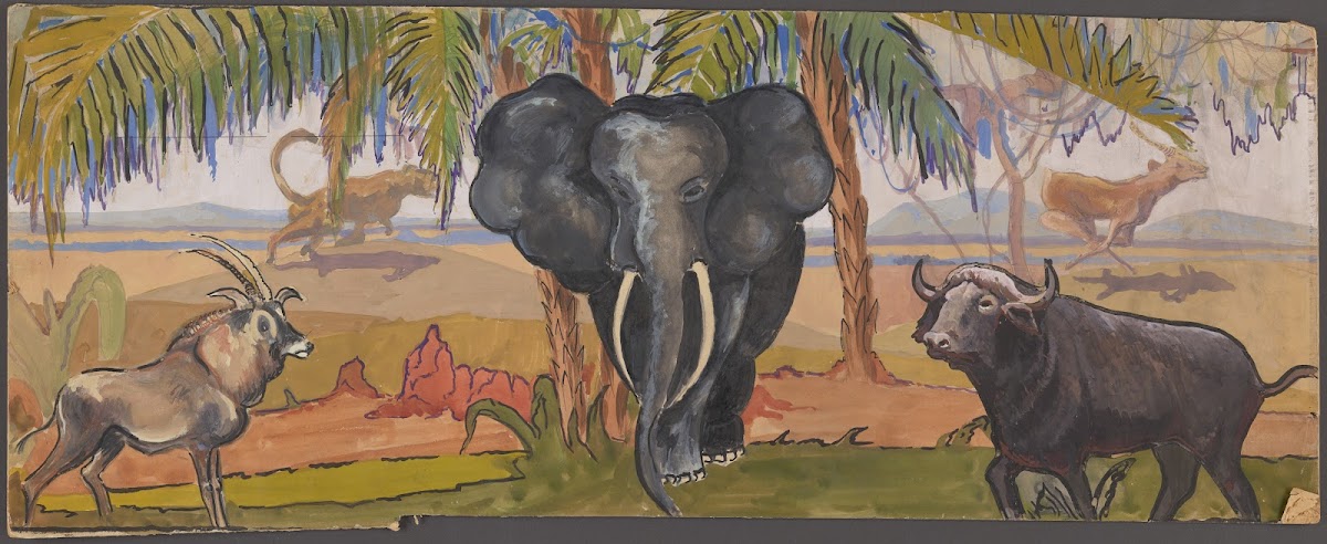 Bassa Moona Sketch no 4 1934 1943