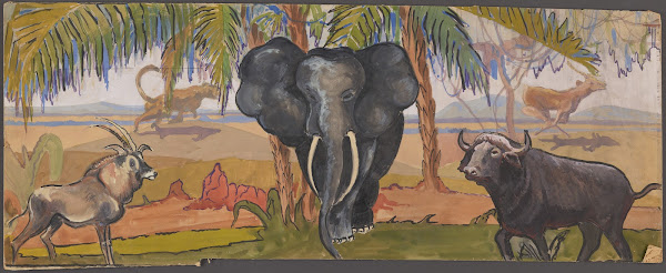 Bassa Moona Sketch no 4 1934 1943