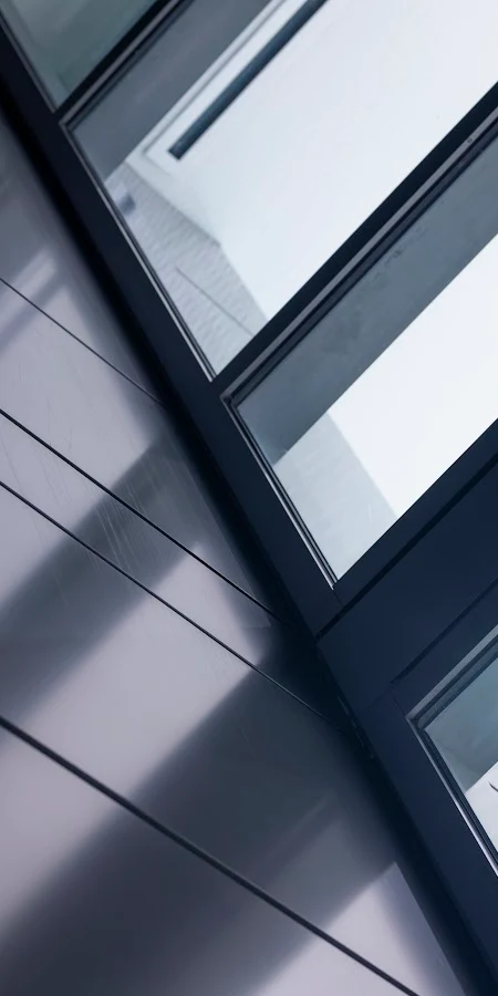 Architecture, Modern Building, Glass Facade, Office Building 5K Phone Wallpaper