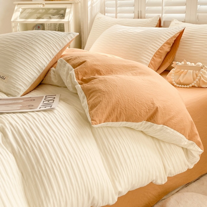 Cotton bedding set, wash quality