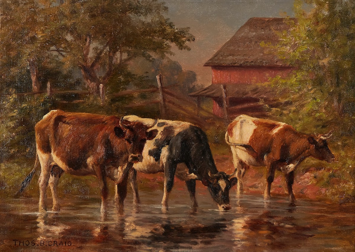 Below the Old Red Barn