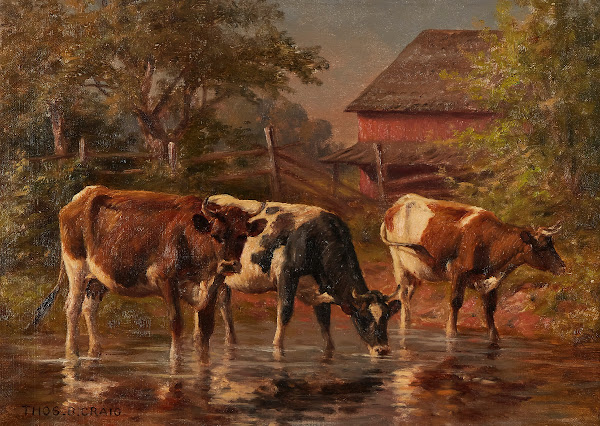 Below the Old Red Barn