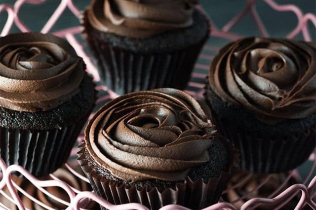 Cupcake Chocolate Xốp Mềm