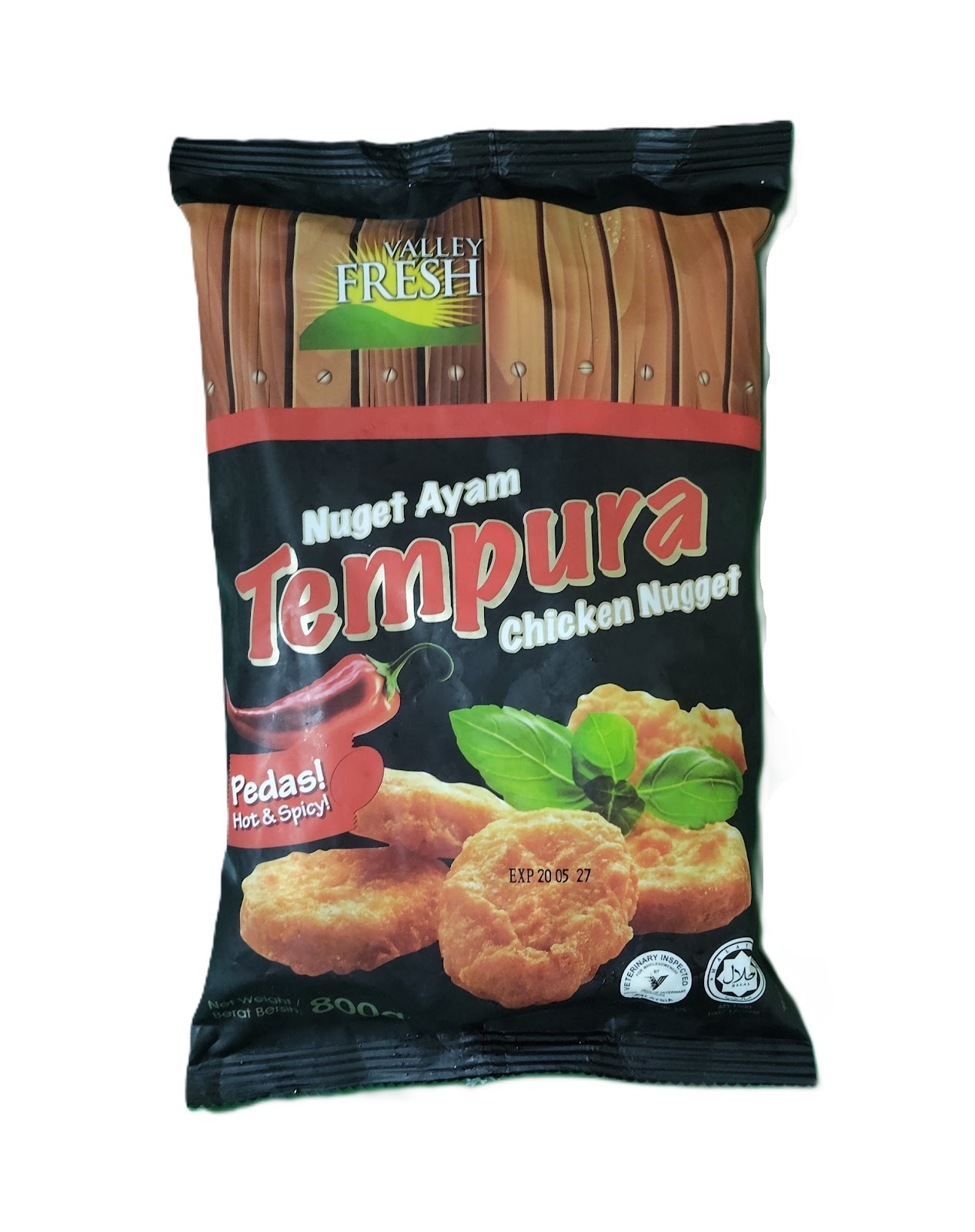 Valley Fresh Tempura Chicken Nugget (Hot&Spicy) 800G
