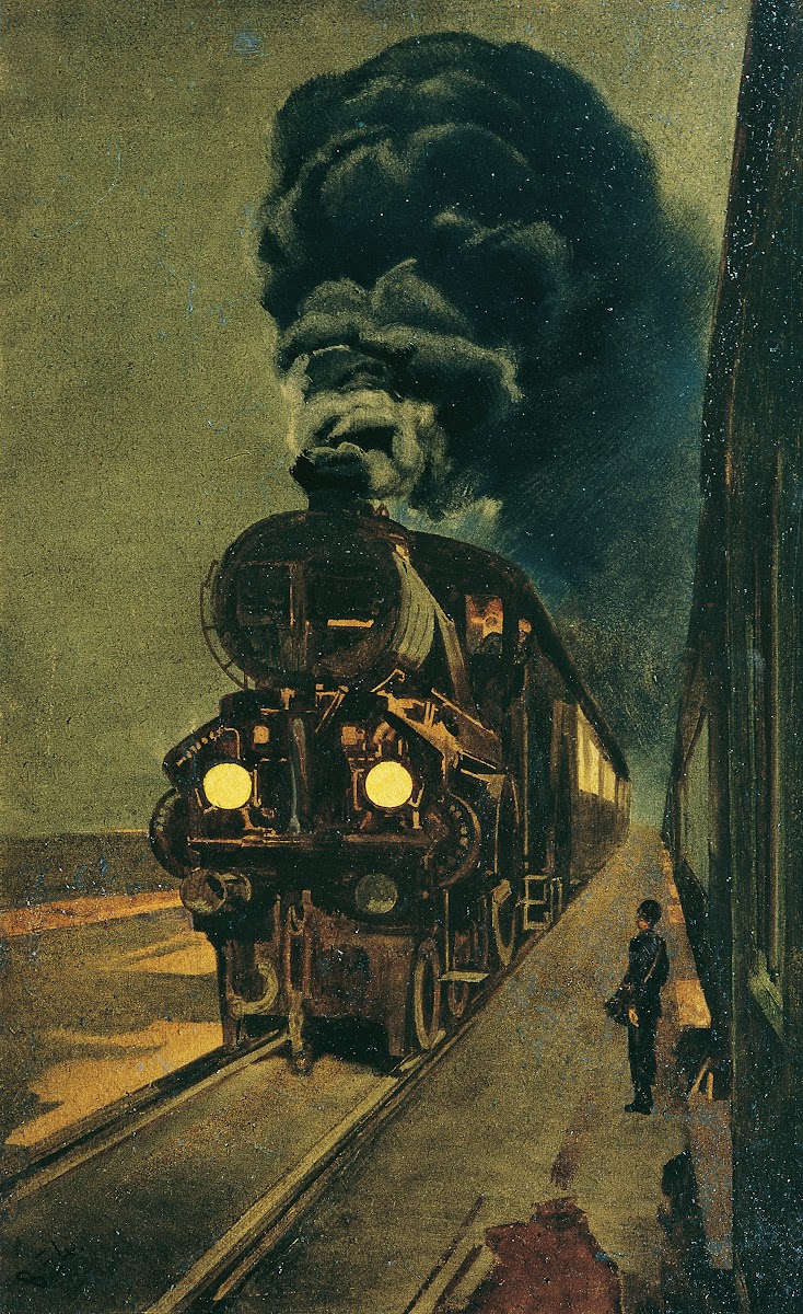 Der Schnellzug 1924