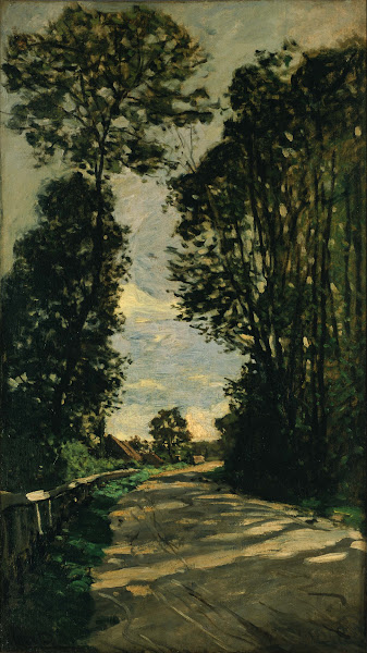 Walk Road of the Farm Saint Siméon 1864