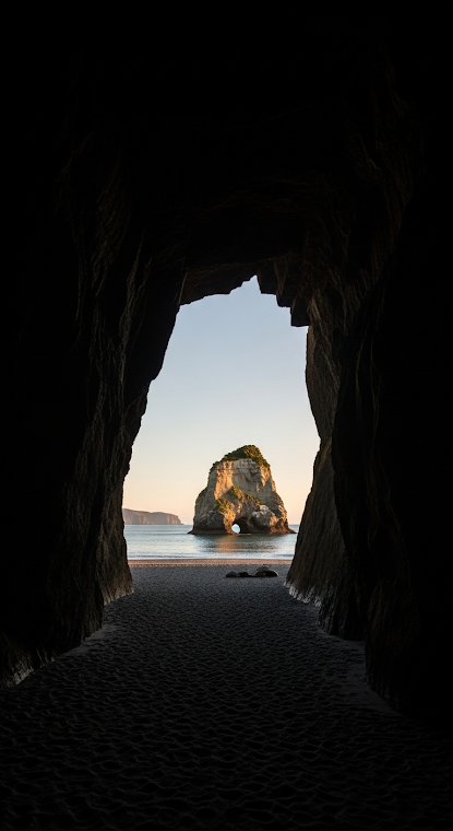 Cathedral Cove Arch Frame