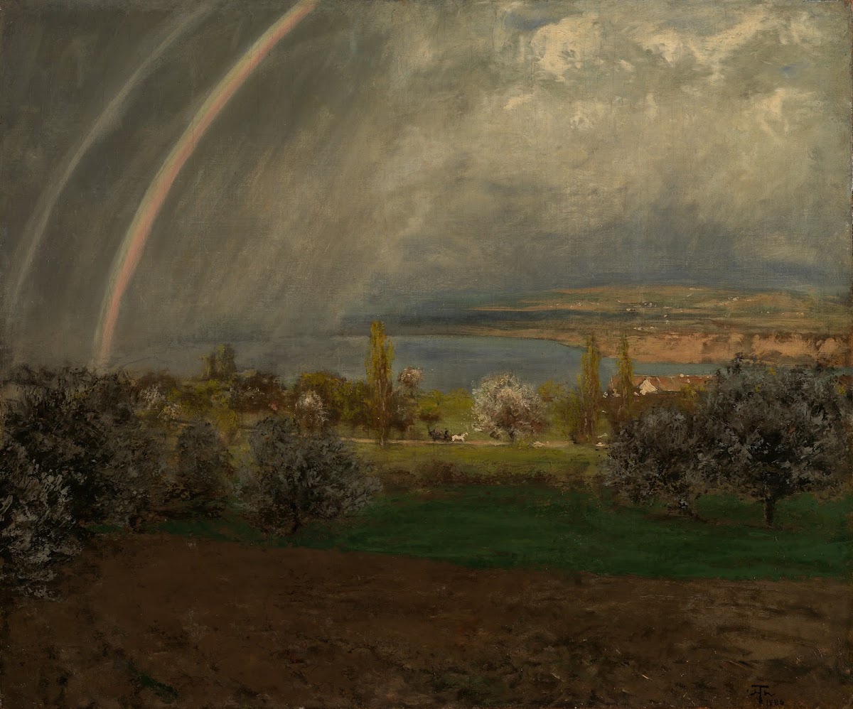 Landschaft bei Ermatingen 1886