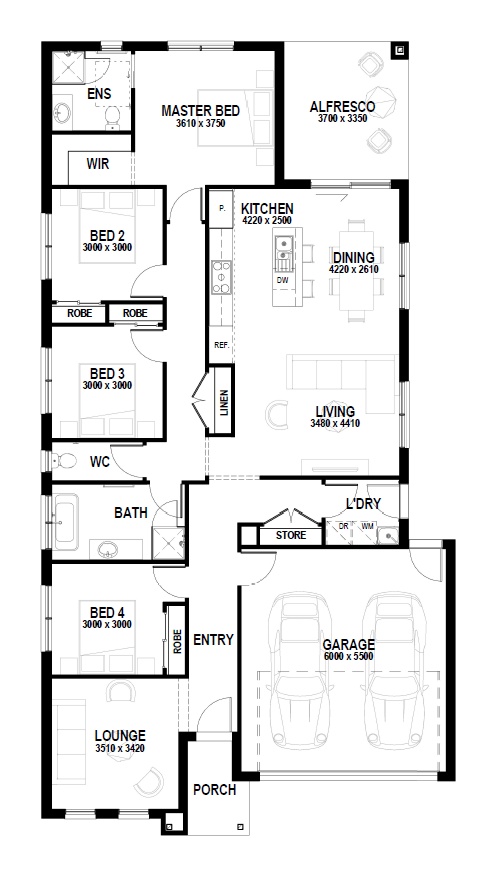 House and Land Investment Property in Lara, VIC (4.11% Yield) | Aus Investment Properties - Floor Plan 1