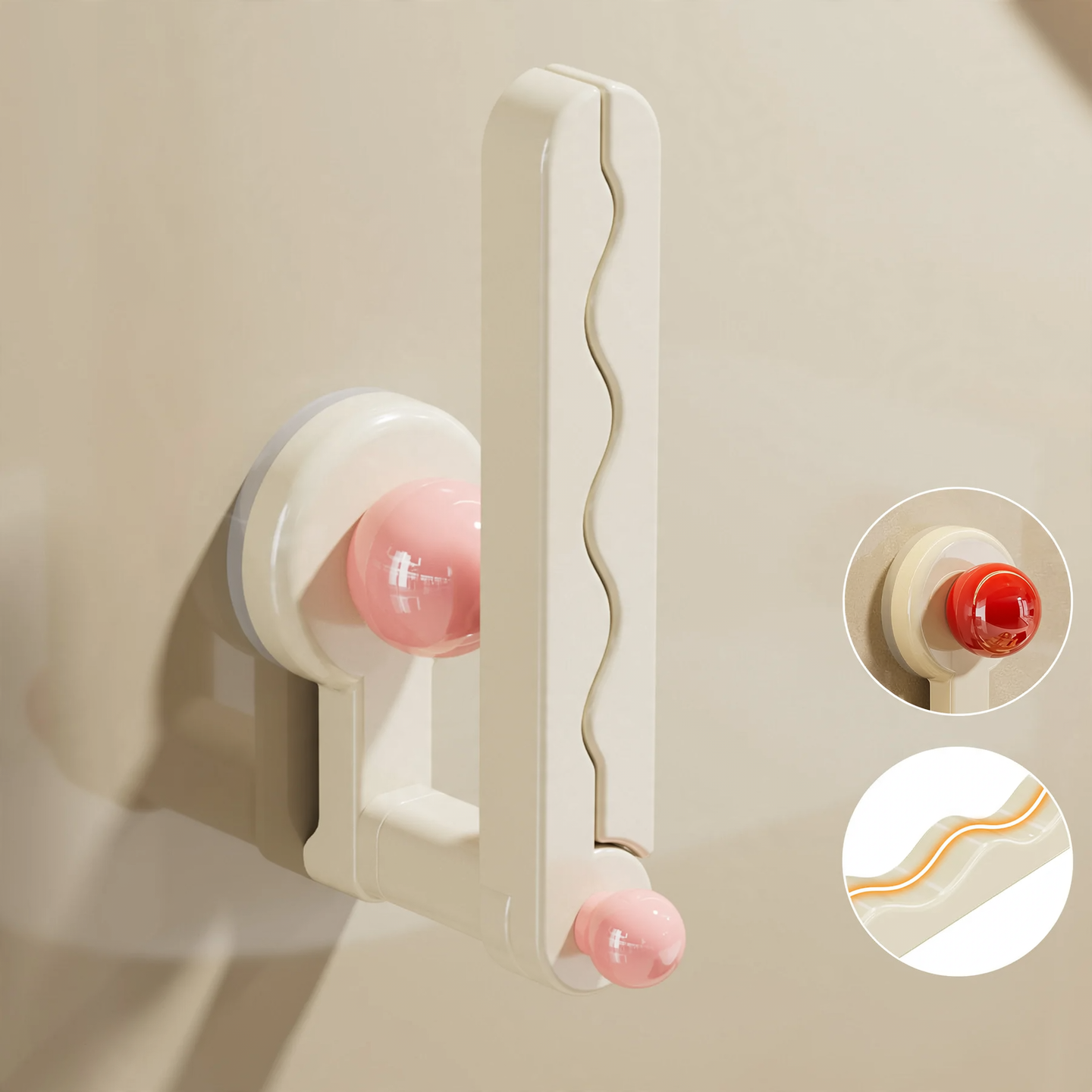 Wall-Mounted Hair Clip Organizer