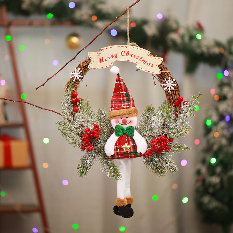 Artificial Christmas Wreath for Door and Wall