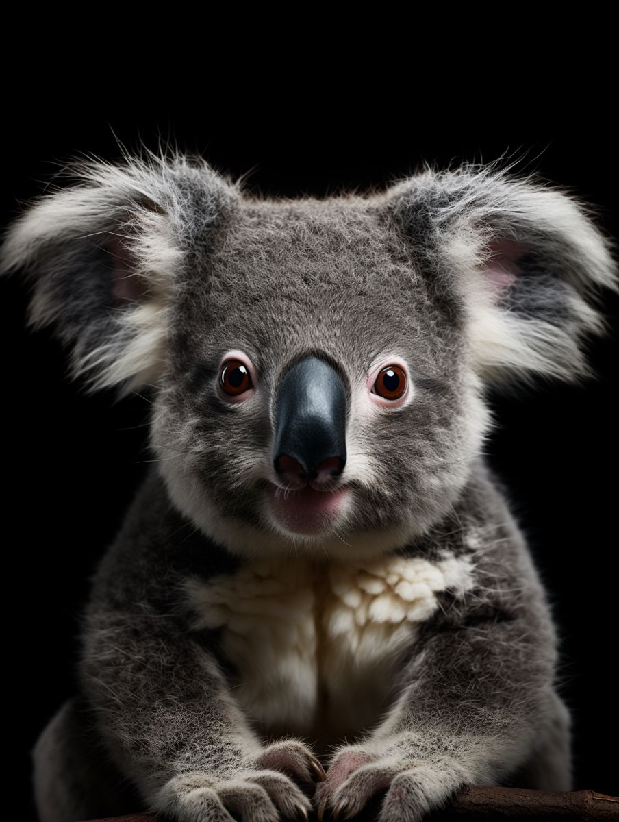 Koala Face Picture