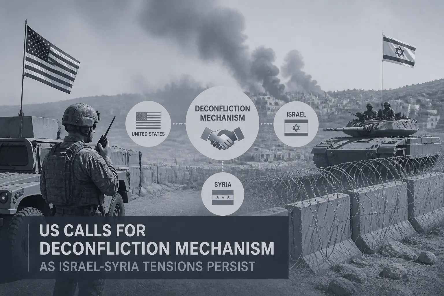 Editorial image for US calls for deconfliction mechanism as Israel-Syria tensions persist