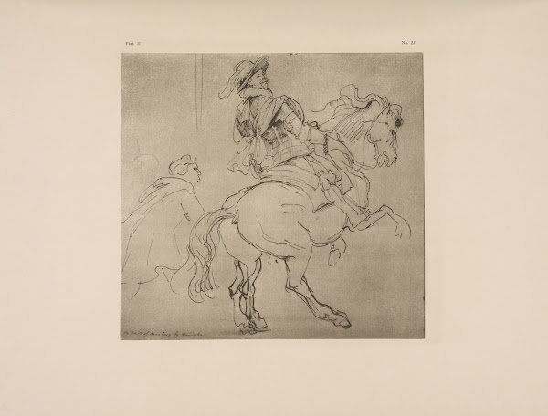 Anthony Van Dyck  Study for portrait of Count of Aremberg 1900