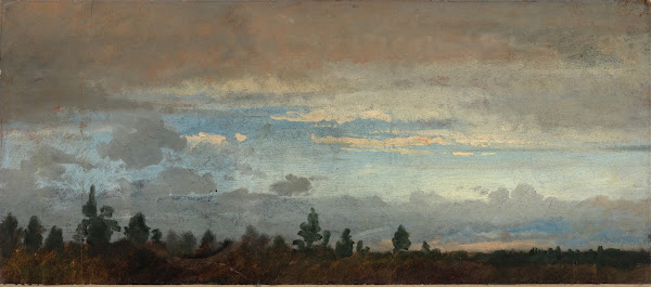 Bewölkter Abendhimmel 1841 1853