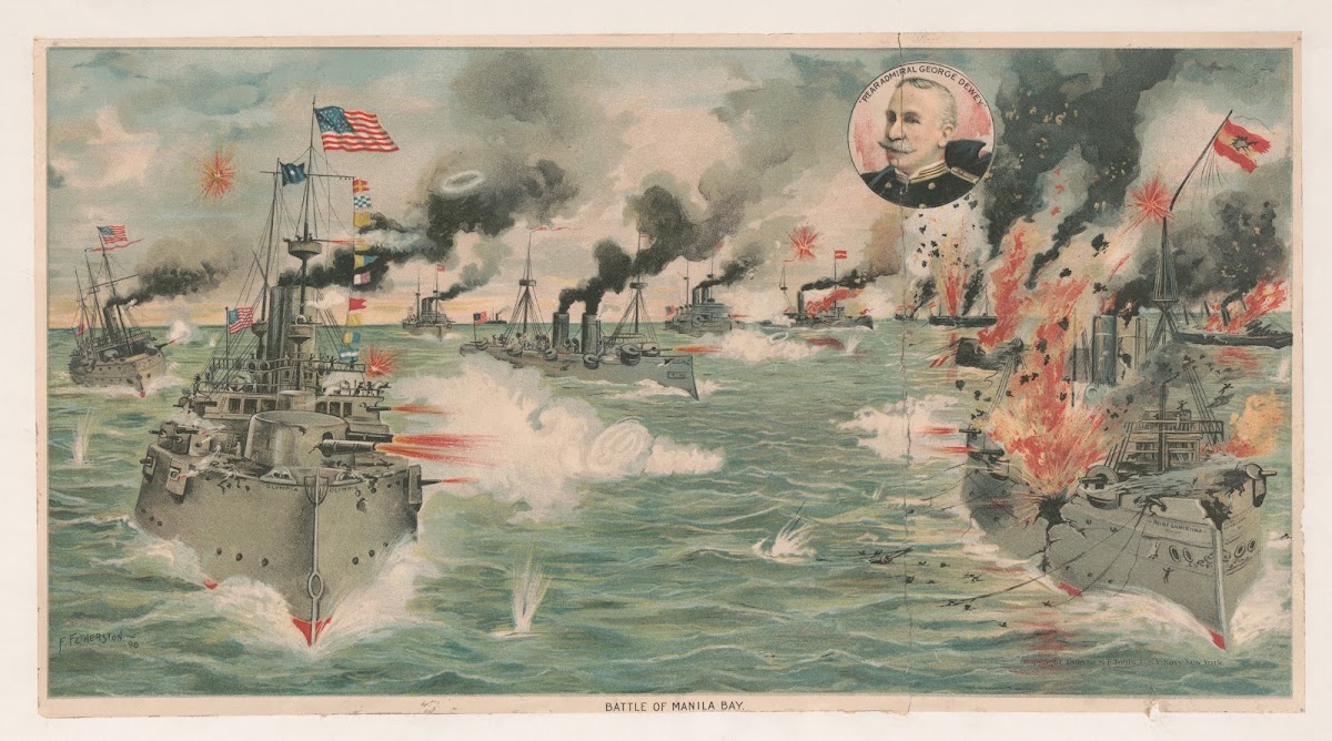 Battle of Manila Bay 19th century
