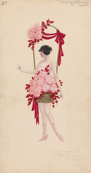 23 Chrysanthemums Pink 1919   1920
