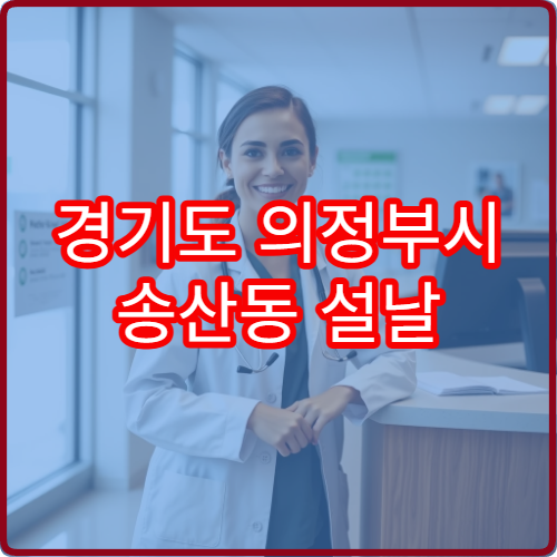 경기도 의정부시 송산동 설날 명절 연휴 휴일지킴이 약국 송산1·2동 롯데마트 인근 영업시간
