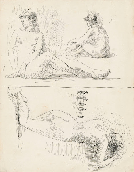 Sketches of Female Nudes