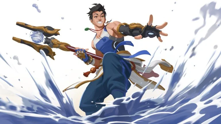 Spikeball Smash game logo displayed on an Xbox console, with players engaging in a digital roundnet match.