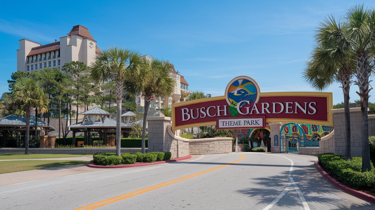 How Far Is Busch Gardens from Myrtle Beach? Travel Guide